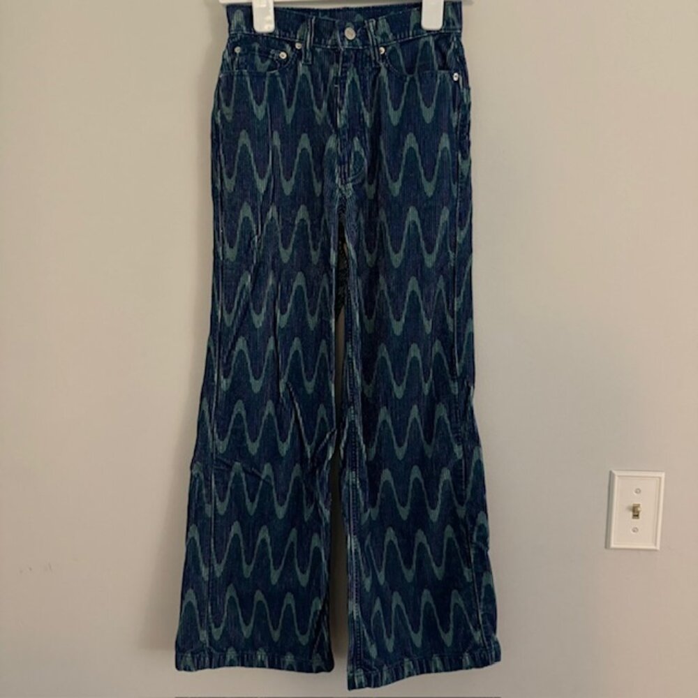 BDG Urban Outfitters Colorful Corduroy High & Wide Pants Size 25